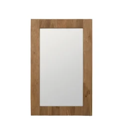 Lustro wiszące ZANMIK 110 cm drewno mango