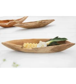 Misa drewniana Natur 60 cm drewno teak