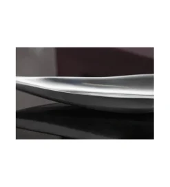 Misa Leaf 60 cm x 15 cm Srebrna