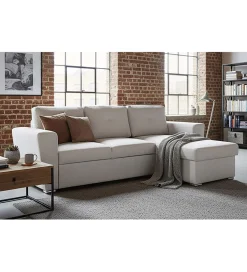Narożnik APARTMENT 245 cm z funkcją spania beżowy