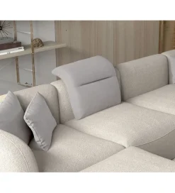 Narożnik BAHAMA Candelo XL 372 cm z ottomaną otwartą 172 cm