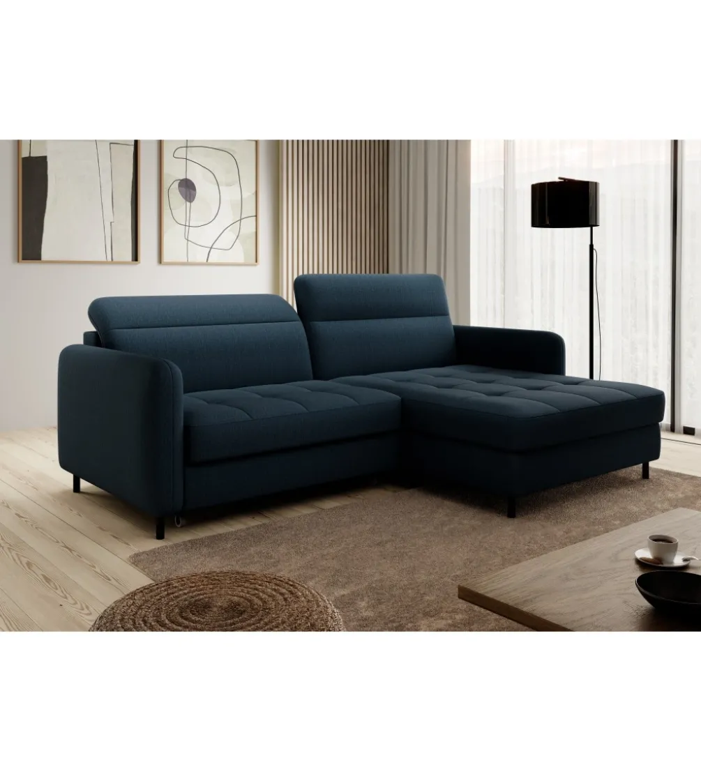 Narożnik rozkładany GOMSI 228 cm z funkcją spania