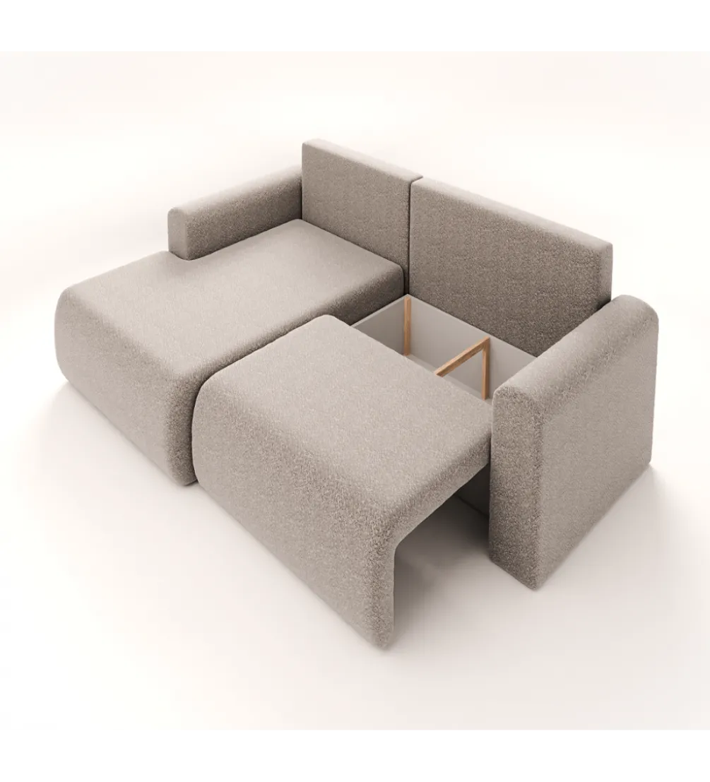 Narożnik rozkładany KIOTO MINI 230 cm z funkcją spania