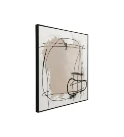 Obraz Dust Grey 100 cm x 100 cm