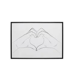 Obraz HEART HANDS 103 x 73 cm