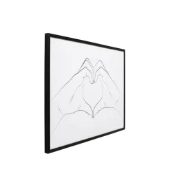 Obraz HEART HANDS 103 x 73 cm