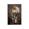Obraz LED ART BULB 80 x 120 cm