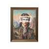 Obraz LED GENTLEMAN 80 x 100 cm