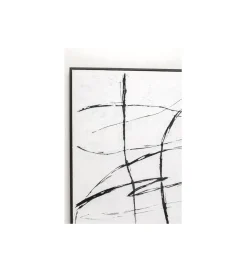 Obraz SKERCH 120 x 120 cm biały