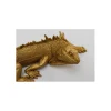Ozdoba ścienna LIZARD 31 x 11 cm złota