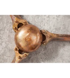 Ozdoba Ścienna Mystic Screw III 90 Cm Miedziana