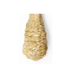Ozdoba ścienna OSTRICH 18 x 71 cm złota