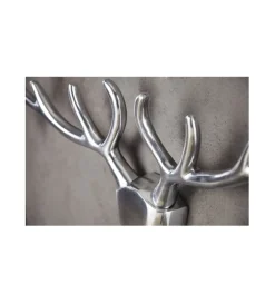 Ozdoba ścienna Rogi Veado Aluminium