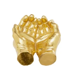 Ozdoba HAND 30 cm złoty