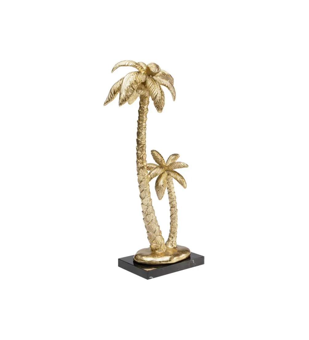 Ozdoba PALM TREE 41 cm złota
