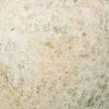 Ozdoba RUSTIC 10 cm ceramiczna kula biała