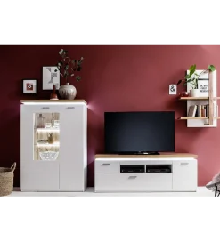 Półka ścienna CALI biała