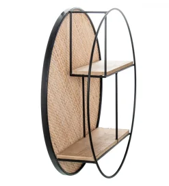 Półka ścienna LUNAV 50 cm wiklina