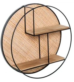 Półka ścienna LUNAV 50 cm wiklina