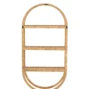 Półka ścienna Plank 56 cm rattan