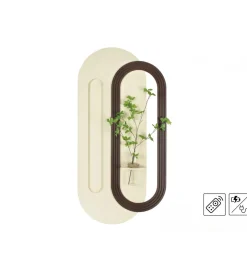 Półka kwiatowa RELIEVE 60 x 120 cm owalna
