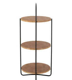 Półka VONI 43 cm w optyce drewna