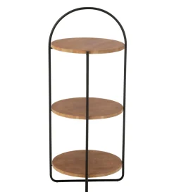 Półka VONI 43 cm w optyce drewna