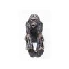 Podpory na książki Monkey set 2 ciemnobrązowe