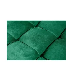 Pufa CANIS Velvet 80 cm szmaragdowo zielona