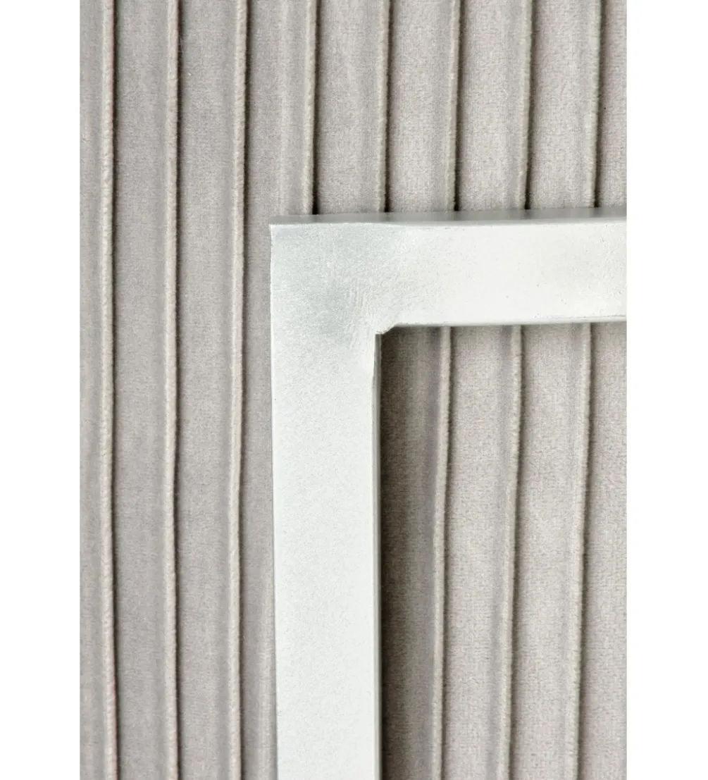 Pufa CRICET 40 cm jasnoszara
