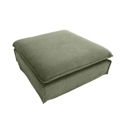 Pufa HEAVEN 100 cm cord zielona