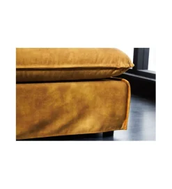 Pufa HEAVENLY Heaven 100 cm musztardowa
