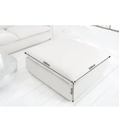 Pufa HEAVENLY Heaven 100 cm naturalny len
