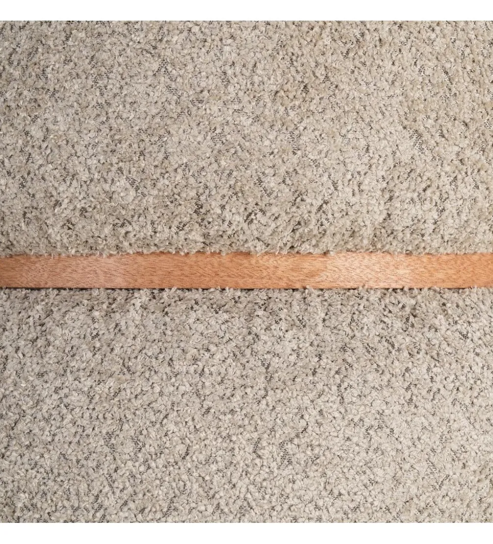 Pufa LEGANTO 45 cm szara