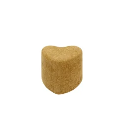 Pufa LOVELY 36 x 34 cm żółta
