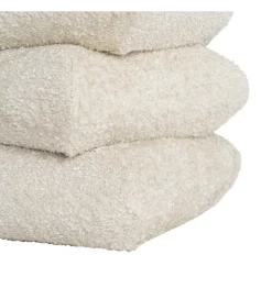 Pufa SOTERA 42 cm kremowa