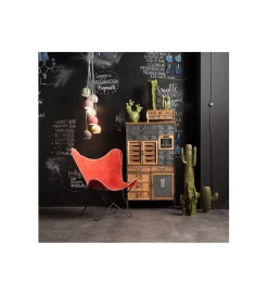 Regał ART FACTORY 77 cm drewno jodła