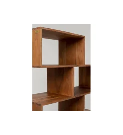 Regał AUTHENTICO ZICK ZACK 100 x 180 cm naturalny drewno mango