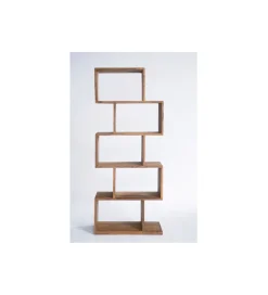Regał AUTHENTICO ZICK ZACK 60 x 150 cm drewno mango