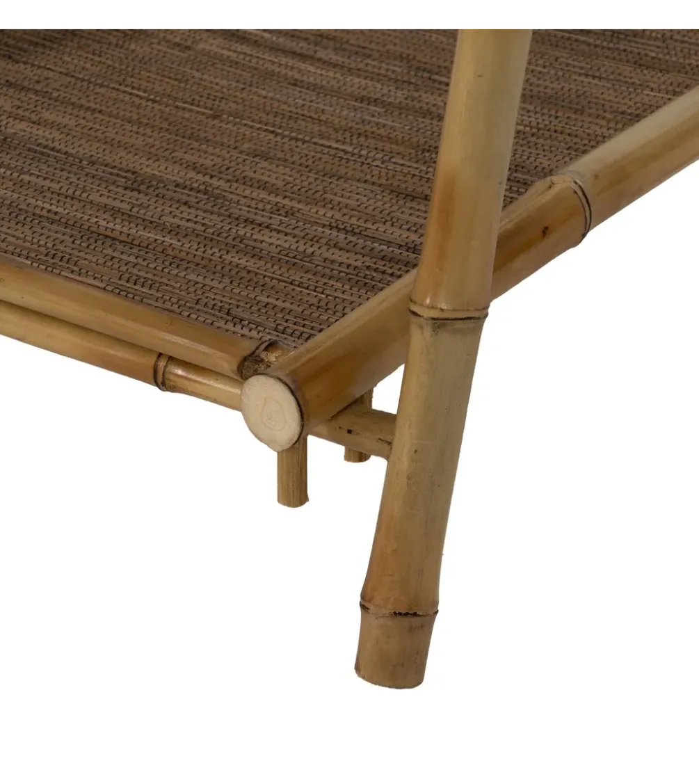 Regał BAMBÚ 48 cm bambus