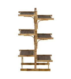Regał BAMBÚ 57 cm bambus