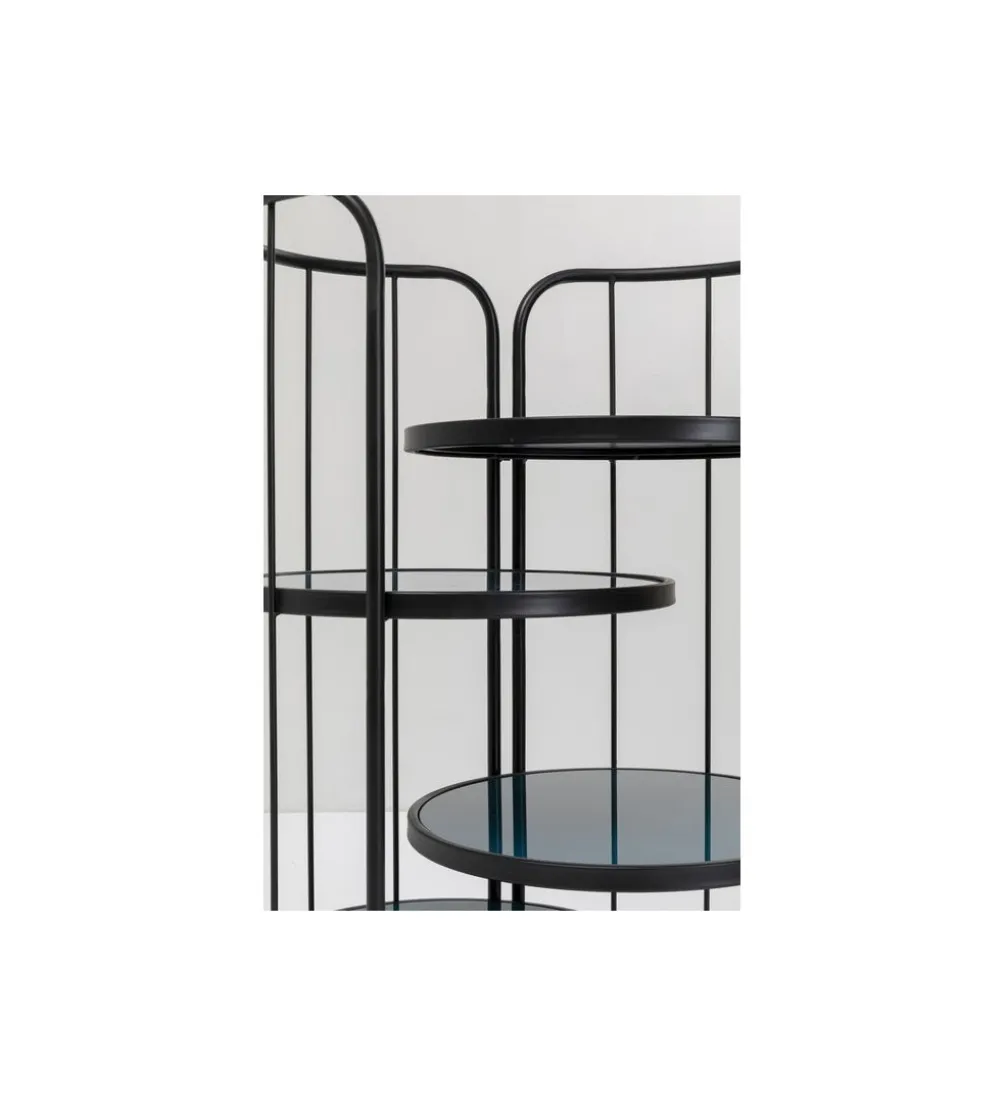 Regał Bandeja 110 cm czarny