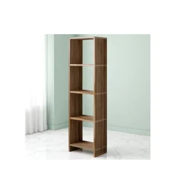Regał BELLAMONTE 190 cm drewno teak naturalny