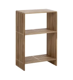 Regał BELLAMONTE 86 cm drewno teak naturalny