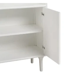 Regał BERET 80 cm drewno jodłowe biała