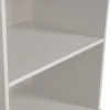 Regał BOLD 215 cm drewno sosny biały