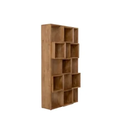 Regał CUBES BALANCE 103 x 192 cm drewno mango