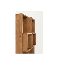 Regał CUBES BALANCE 103 x 192 cm drewno mango