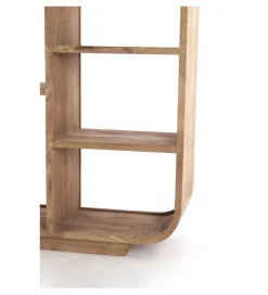 Regał DANE 200 cm szarobrązowy