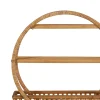 Regał DEPEKO 45 cm ratan naturalny